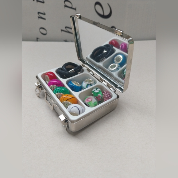 Sterling Silver Colorful Beaded Necklace - Picture 3 of 16